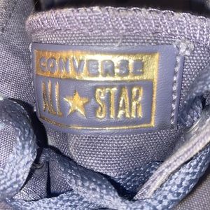 converse , gray , 7 in women, all star , lightly used